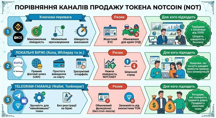 Notcoin lystynh: vplyv na aktyvnist na lokalnykh birzhakh_2